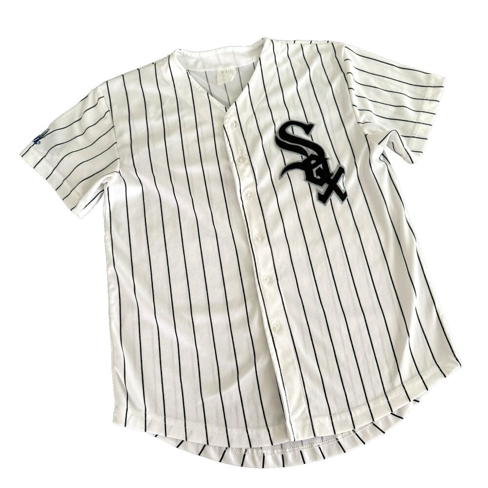 Chicago White Sox Jersey Stadium Giveaway Youth M 8/10 Baseball 2014 Aquafina
